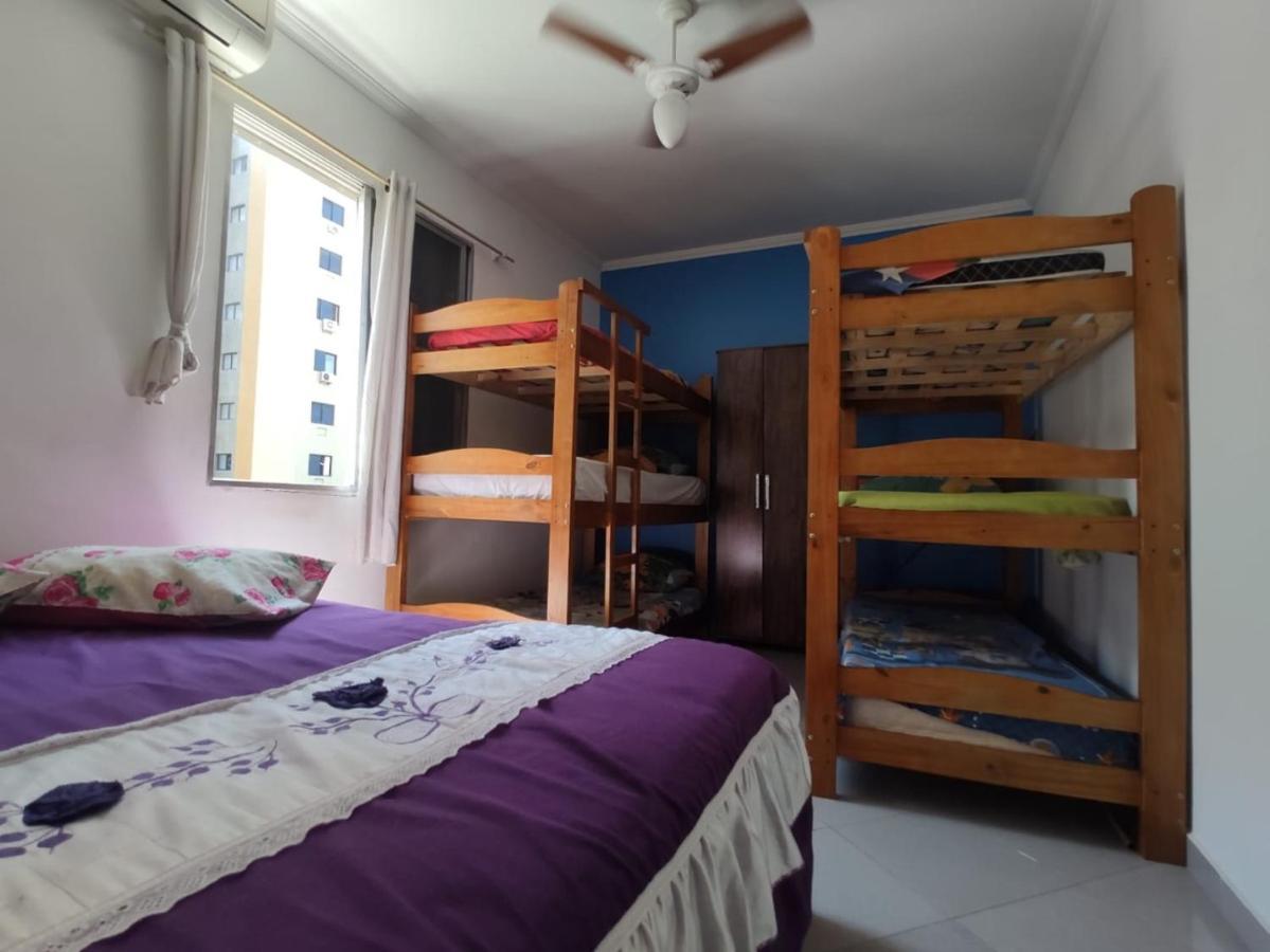 Apartamento Completo Na Quadra Da Praia Da Guilhermina Lägenhet Praia Grande  Exteriör bild